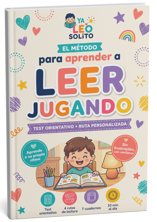 Método Ya Leo Solito - Para que aprenda a leer jugando